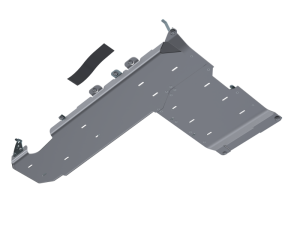 Jeep Wrangler Skid Plates - Artec Industries - T-Case/Fuel Skid Kit - Aluminum - 2018